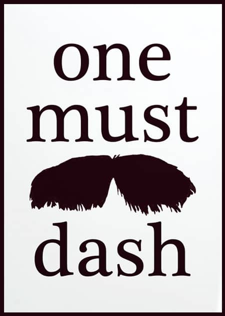 one-must-dash